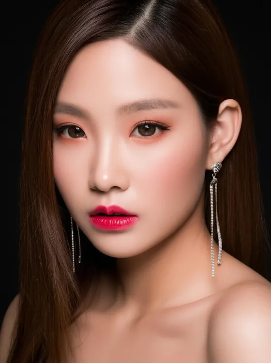 가상모델 #913 얼굴 원본 4