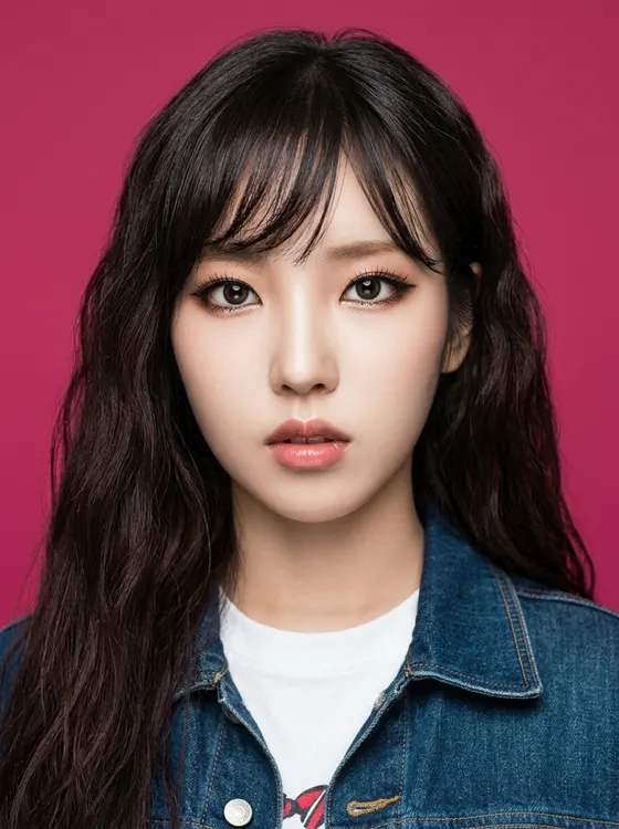 가상모델 #1388 얼굴 원본 24