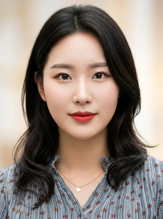 가상모델 #1380 얼굴 원본 3