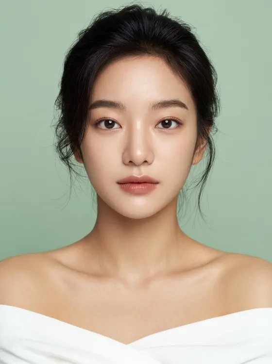가상모델 #1280 얼굴 원본 2