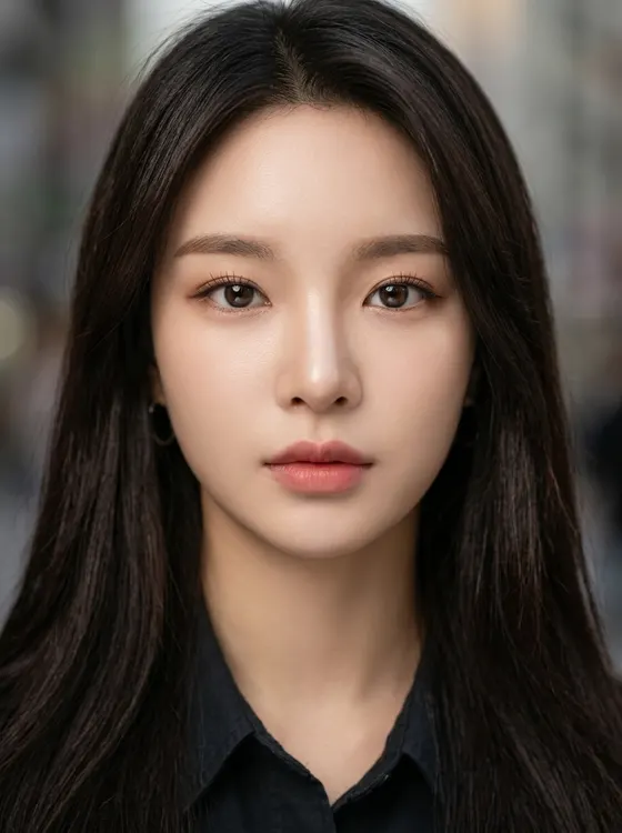 가상모델 #1380 얼굴 원본 20