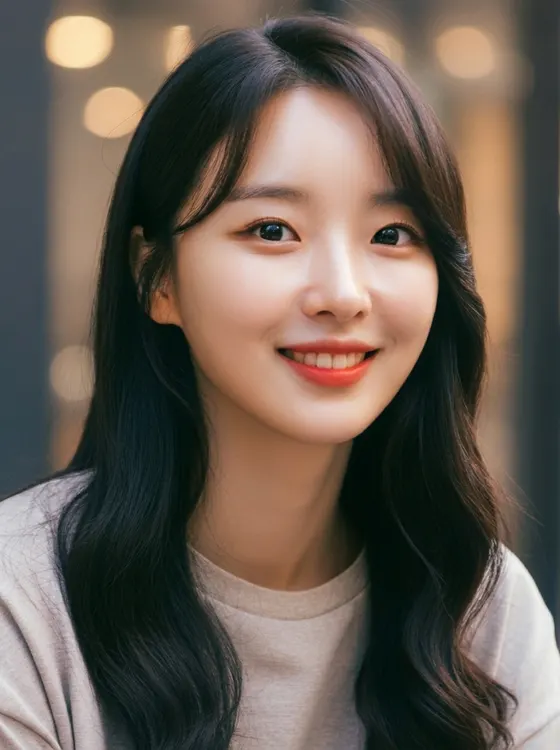 가상모델 #1380 얼굴 원본 23
