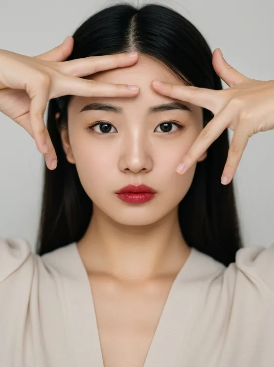 가상모델 #1187 얼굴 원본 9