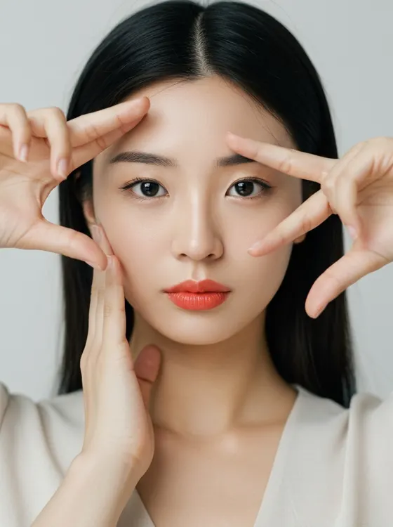 가상모델 #1187 얼굴 원본 11