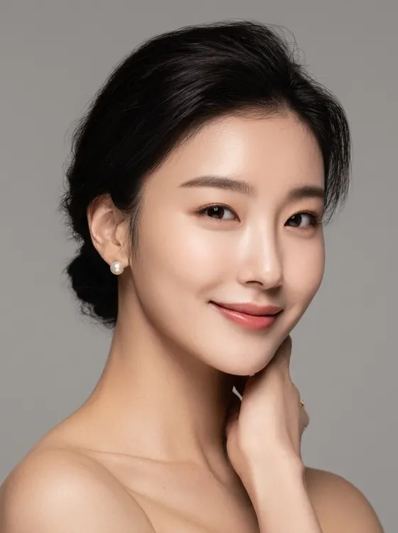 가상모델 #1280 얼굴 원본 5