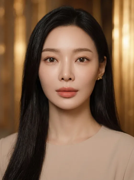 가상모델 #1295 얼굴 원본 14