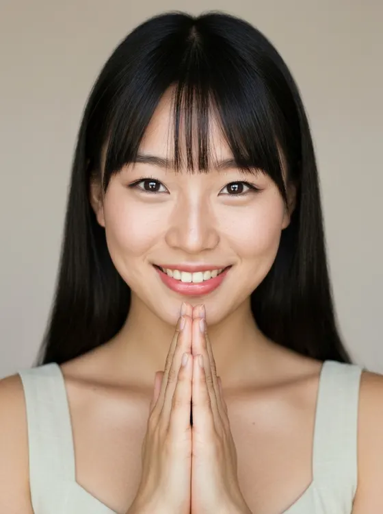 가상모델 #1193 얼굴 원본 6
