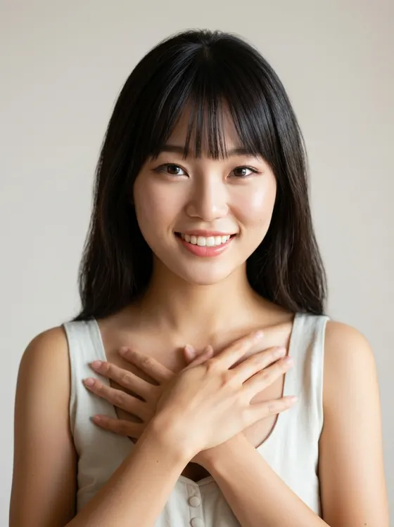 가상모델 #1193 얼굴 원본 7