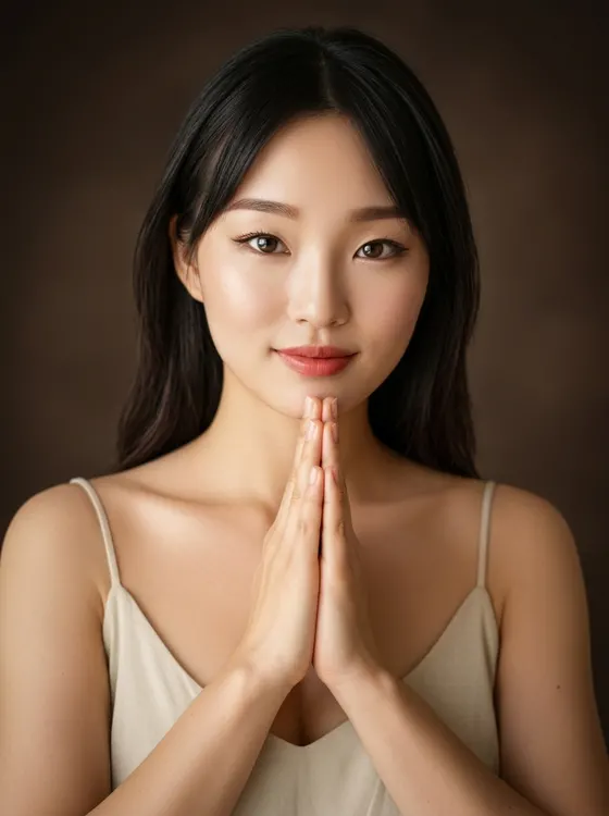 가상모델 #1193 얼굴 원본 8