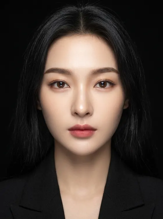 가상모델 #1295 얼굴 원본 22