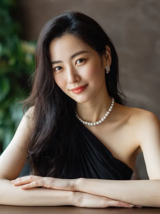가상모델 #1293 얼굴 원본 5