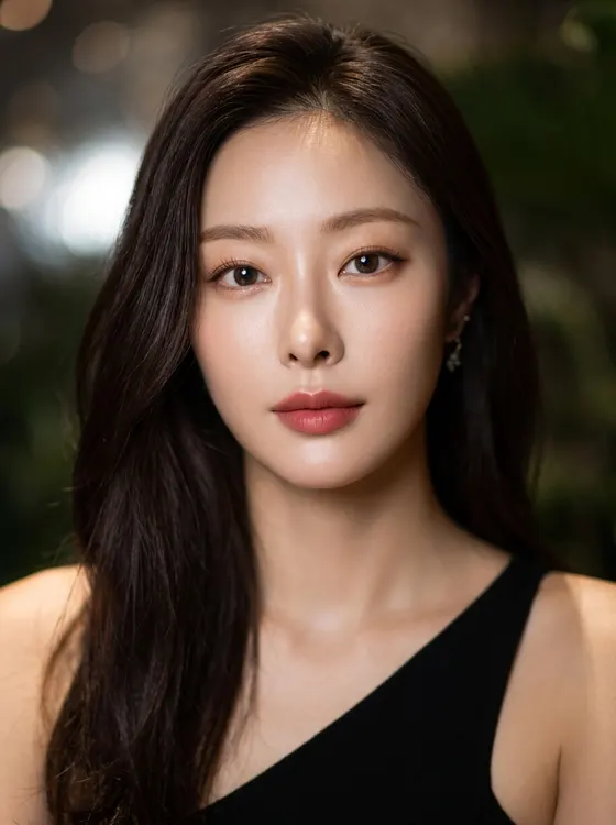 가상모델 #1293 얼굴 원본 12