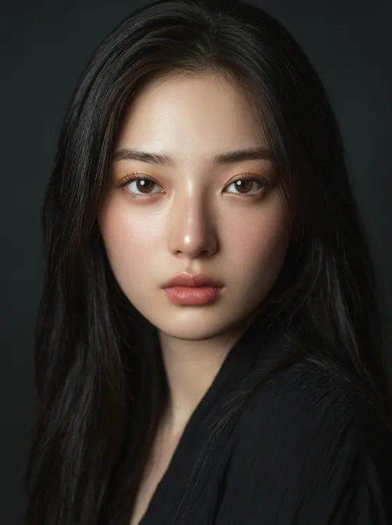 가상모델 #1293 얼굴 원본 17