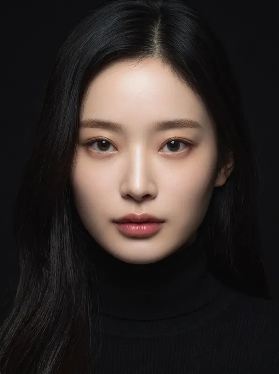 가상모델 #1293 얼굴 원본 21