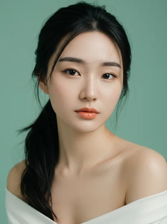 가상모델 #1212 얼굴 원본 15