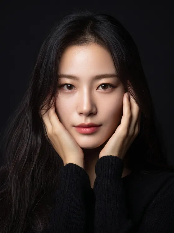 가상모델 #1293 얼굴 원본 22