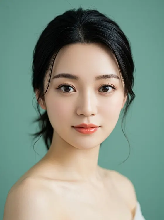 가상모델 #1215 얼굴 원본 1