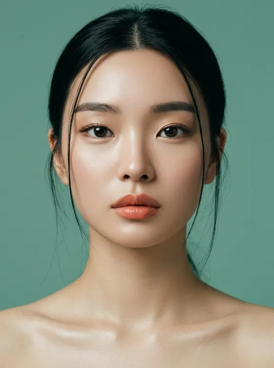 가상모델 #1215 얼굴 원본 16