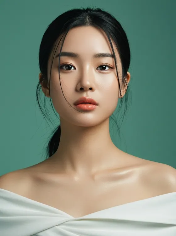 가상모델 #1215 얼굴 원본 17