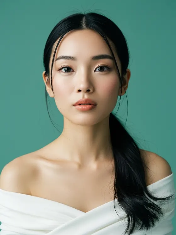 가상모델 #1215 얼굴 원본 19