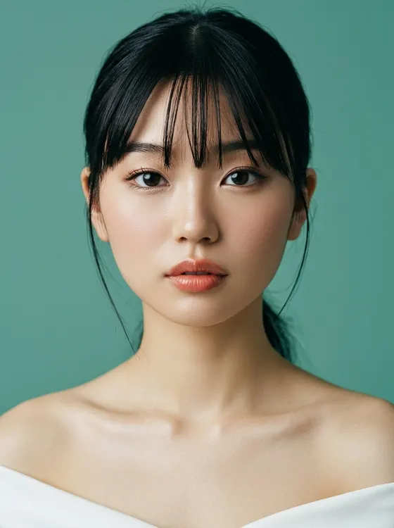 가상모델 #1215 얼굴 원본 21