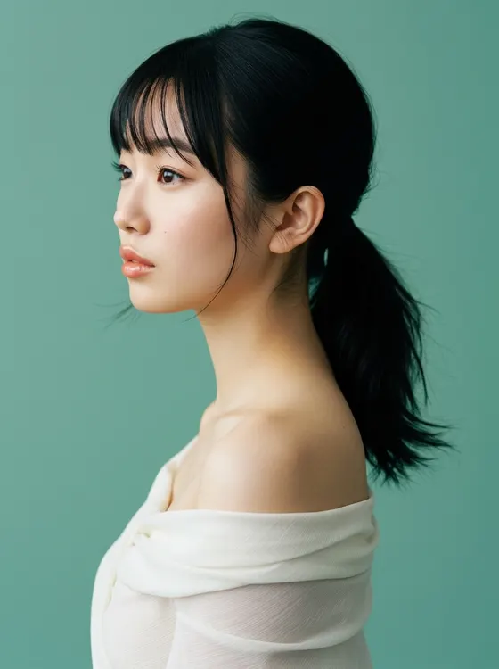 가상모델 #1216 얼굴 원본 16