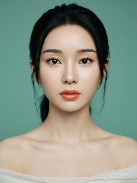 가상모델 #1216 얼굴 원본 20