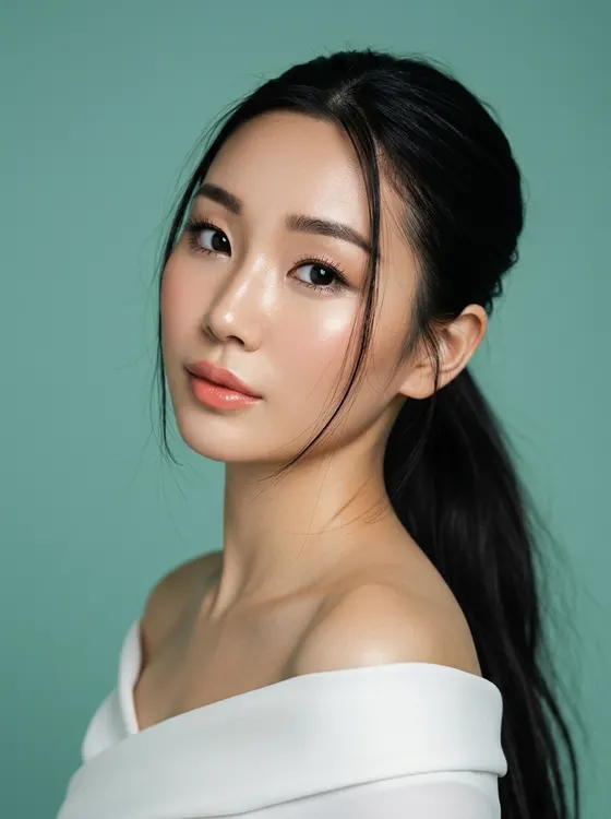 가상모델 #1217 얼굴 원본 5