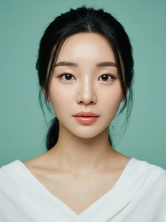 가상모델 #1217 얼굴 원본 9