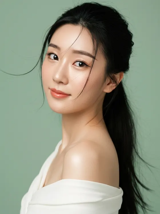 가상모델 #1217 얼굴 원본 17