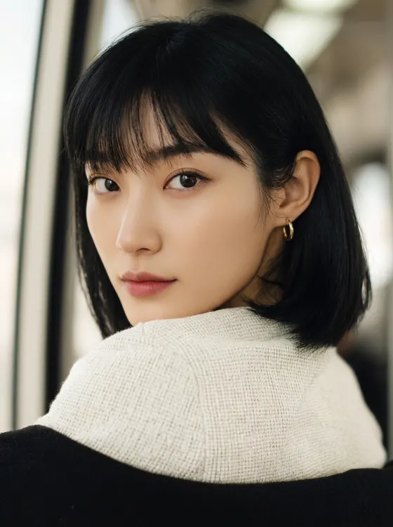 가상모델 #1301 얼굴 원본 3