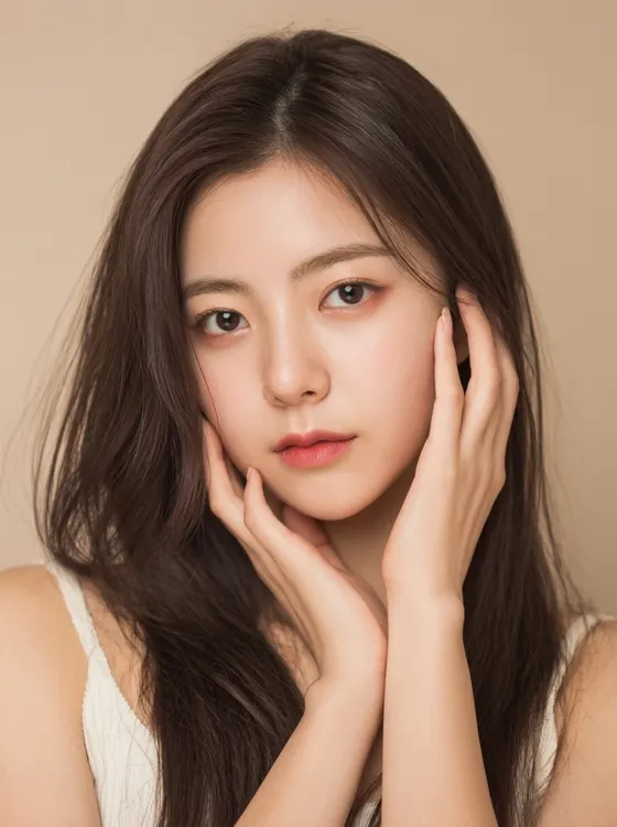 가상모델 #1301 얼굴 원본 11