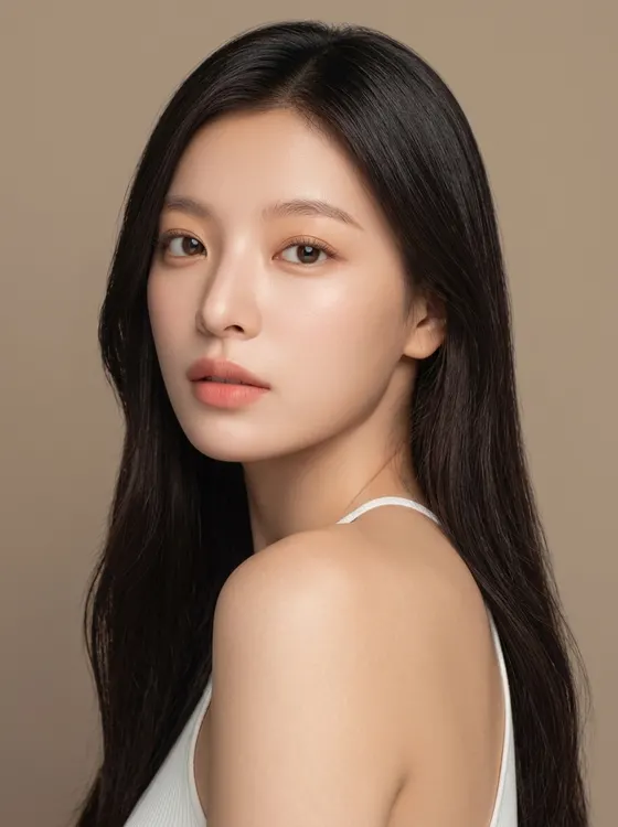 가상모델 #1301 얼굴 원본 13