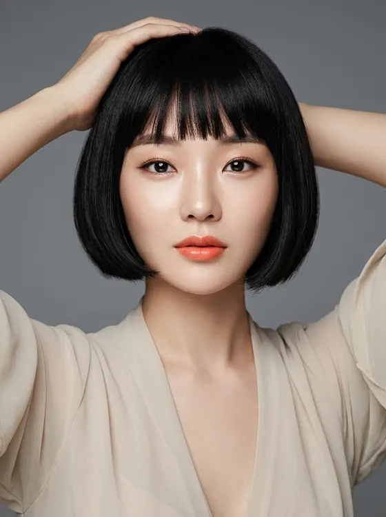 가상모델 #1236 얼굴 원본 14