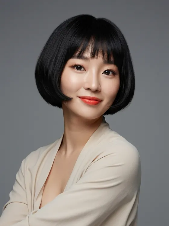 가상모델 #1236 얼굴 원본 15