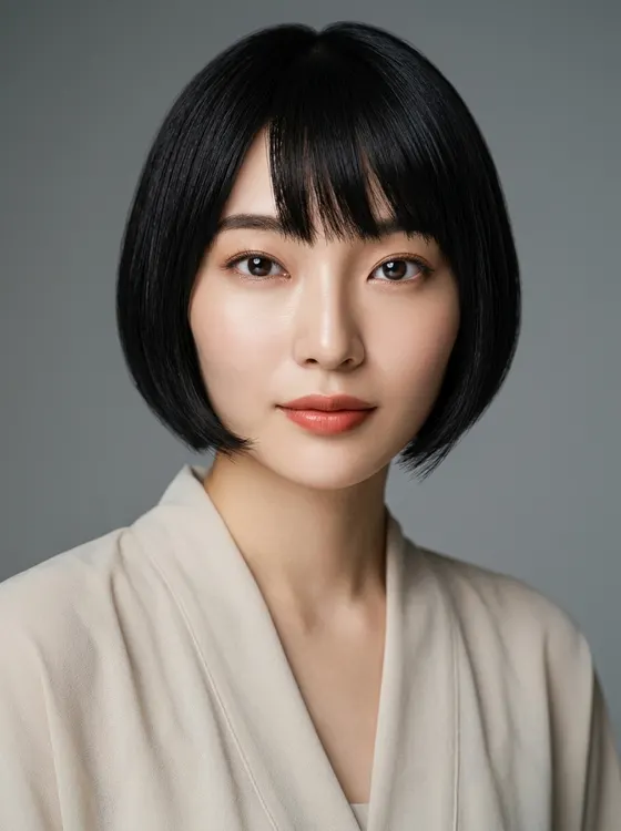 가상모델 #1236 얼굴 원본 16