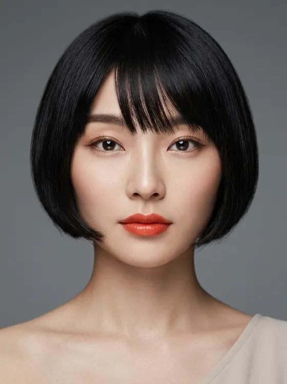 가상모델 #1236 얼굴 원본 18