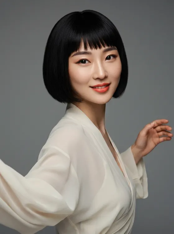 가상모델 #1236 얼굴 원본 20