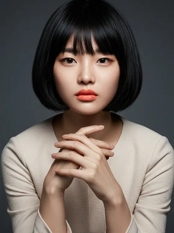 가상모델 #1243 얼굴 원본 3