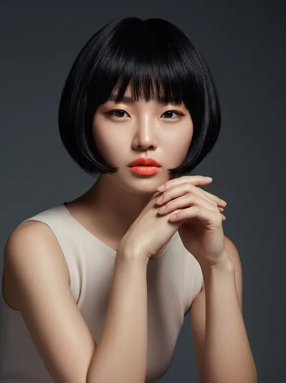가상모델 #1243 얼굴 원본 6