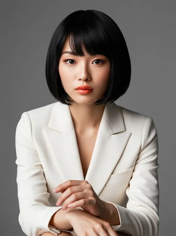 가상모델 #1243 얼굴 원본 7