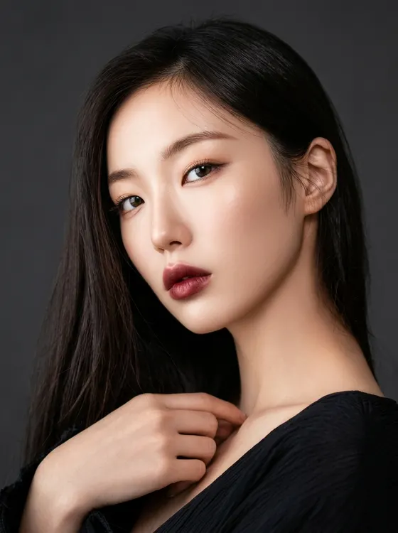 가상모델 #1294 얼굴 원본 2
