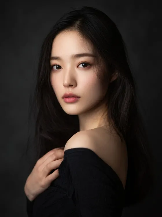 가상모델 #1294 얼굴 원본 4