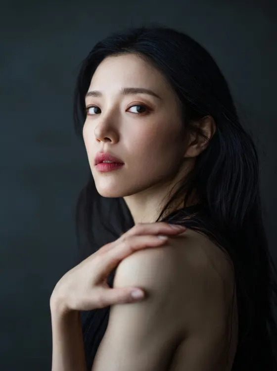 가상모델 #1294 얼굴 원본 7