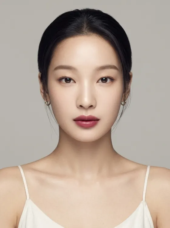 가상모델 #1294 얼굴 원본 12