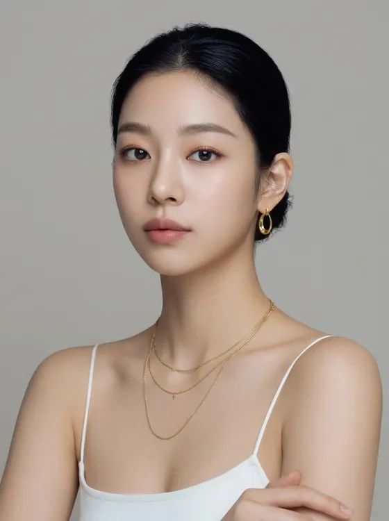 가상모델 #1294 얼굴 원본 13