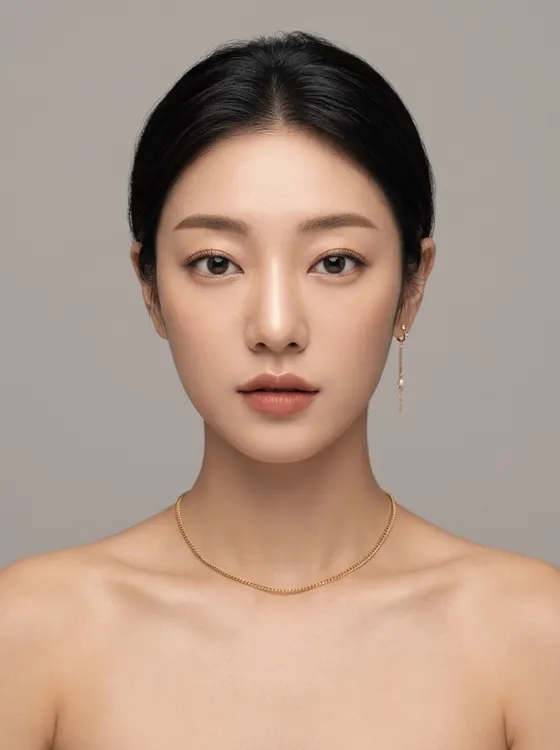 가상모델 #1294 얼굴 원본 16