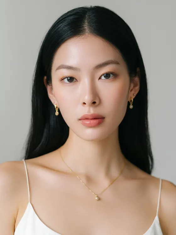 가상모델 #1294 얼굴 원본 22