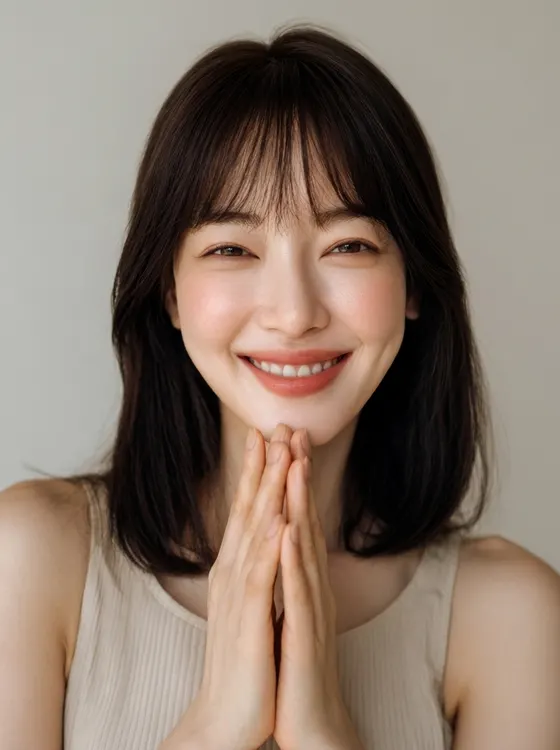 가상모델 #1308 얼굴 원본 6