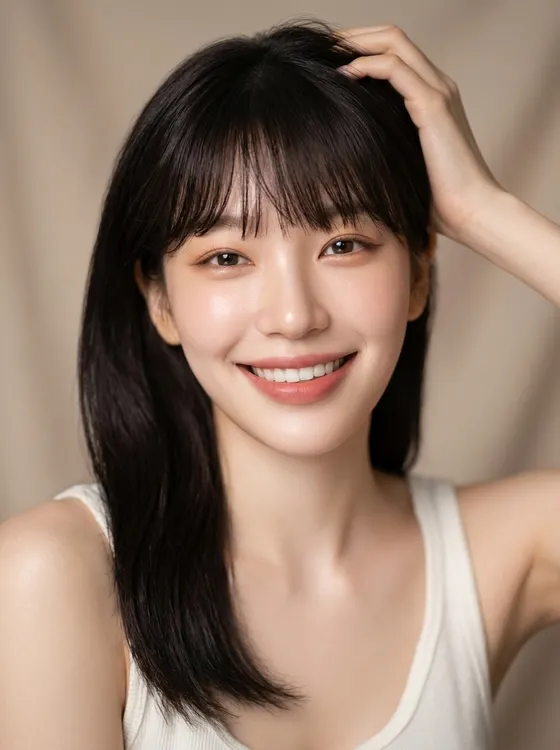 가상모델 #1308 얼굴 원본 10